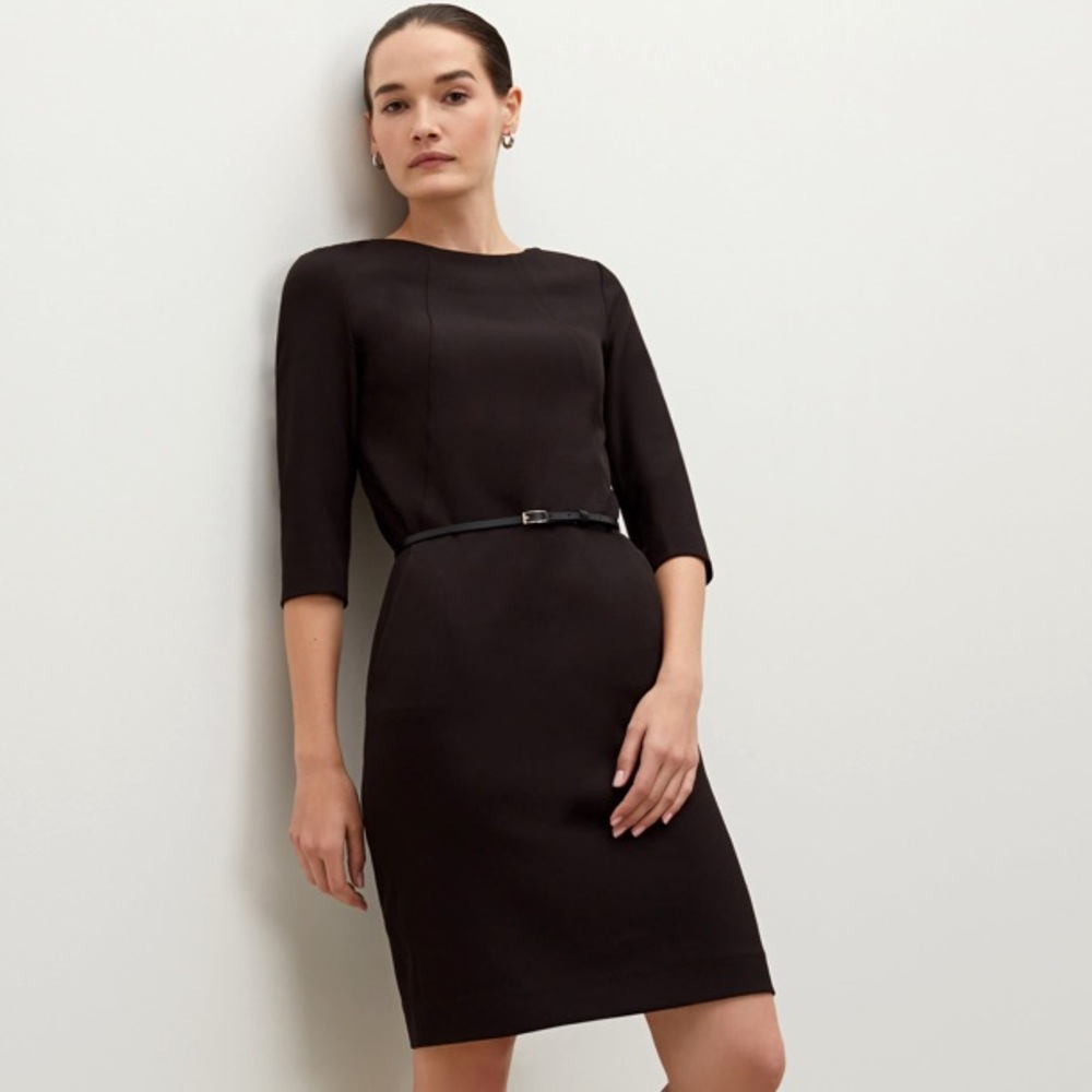 MM Lafleur Black Sheath Dress